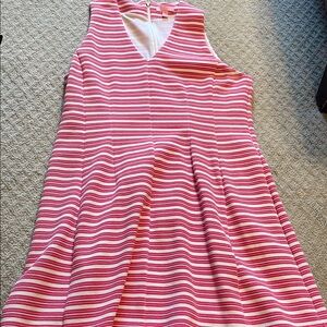 Lilly Pulitzer Pink and White Striped Dress